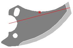 Куттерные ножи LASKA тип 4